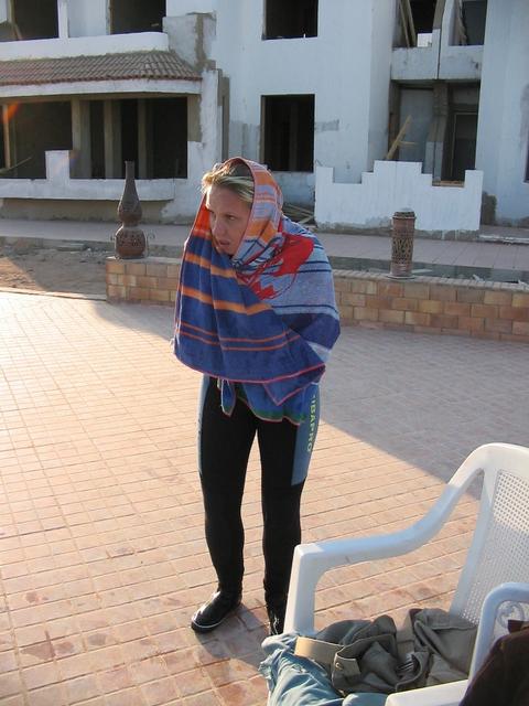 Катюшка мерзнет